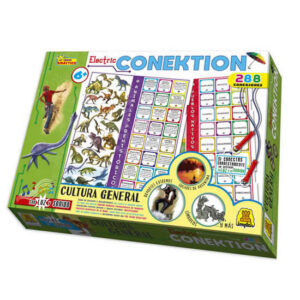 Juego interactivo Electric conektion de cultura general 2, con uz y sonido, 288 preguntas