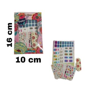 Sophie set de stickers para uñas con lima.