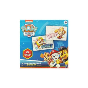 Rompecabezas paw patrol 2×6 piezas 30cm x 20cm