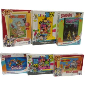 Rompecabezas Tom/Scooby/Teen titans x 60