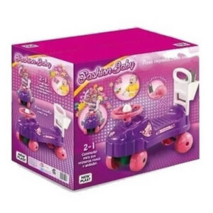 Andador zapatilla c/respaldo y accesorios