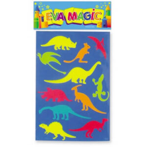 Goma eva encastre dinosaurios 22×32,5 cm
