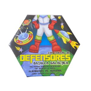 Juego de recorrido. Defensores batalla galactica