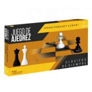 Juego ajedrez fichas plasticas.