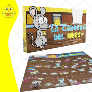 Juego de recorrido. La Carrera del Queso.