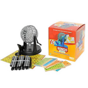Juego bingo con bolillero plastico.