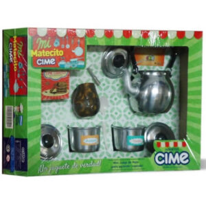 Mate de aluminio de 10 piezas, caja 40cm x 29cm