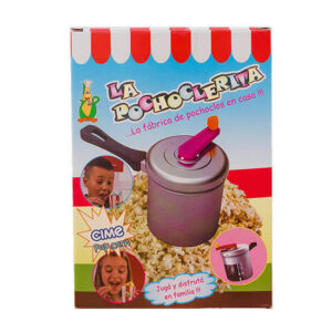 Pochoclerita común, se prepara de a 1 medida x vez.Caja:26cm x 30cm