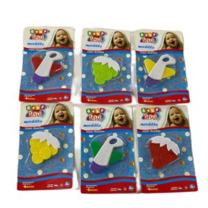 Mordillo plástico aviones y frutas puppe