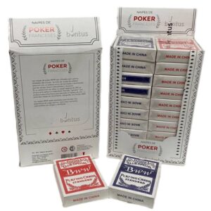 Naipes Franceses Poker BWW