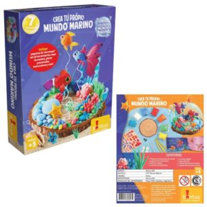 Crea tu Mundo marino. Para modelar y estimular la imaginacion.