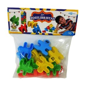 Equilibristas x16 piezas de plastico.