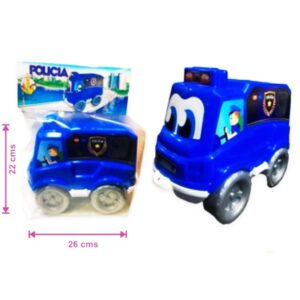 Camioneta plastica de policia.
