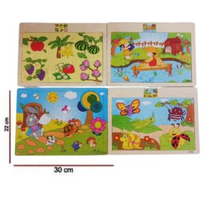 Rompecabezas madera M188 x 24 piezas.