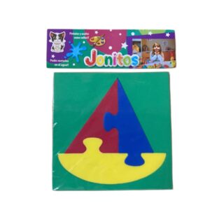 Goma imantada. Rompecabezas Velero