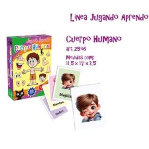 Jugando Aprendo- Cuerpo Humano. Juego de asociacion
