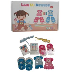 Enhebrados. Lace up Buttons Trae botones y cordones para enlazar