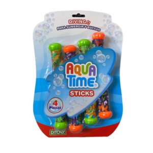 Aqua time. Sticks x 4 piezas.