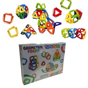 Bloques geometricos x 48 piezas. Geometik Form