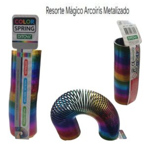 Resorte largo metalizado Color Spring