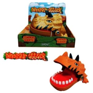 Juego de destreza- Dinosaurio mordedor. Dinosaur attack.