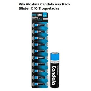 Pilas alcalinas AAA Candela