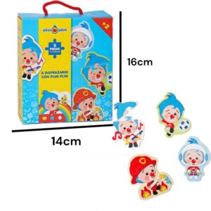 Rompecabezas 3 piezas Plim plim A disfrazarse