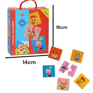 Rompecabezas 2 piezas Plim plim y sus amigos