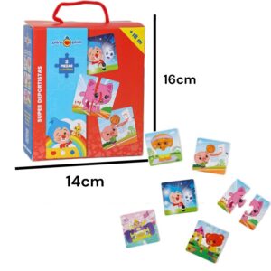 Rompecabezas 2 piezas Plim plim deportistas