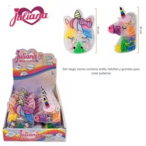 Juliana magic Looms. Banditas y accesorios.