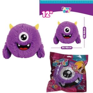 Peluche  Funnyball monstruito violeta