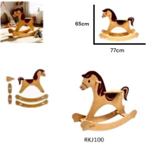 Caballo mecedor mdf