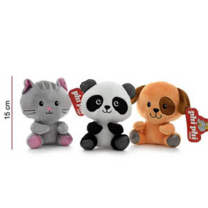 Animales 18cm. Surtido Gato/Panda /Perro