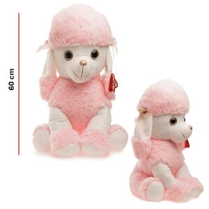 CCaniche rosa sentado de 60cm