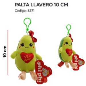 Palta llavero 10 cm con corazon art 8271