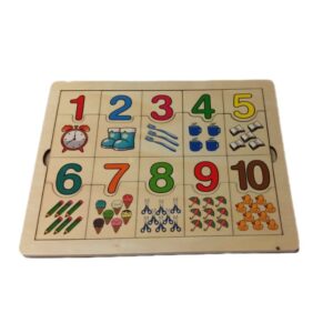 Rompecabezas y asociación numerico