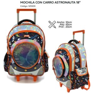 Mochila carro 18 pulgadas Espacio 125509