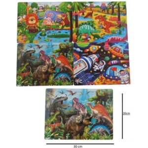 Rompecabezas madera M414 x 24 piezas