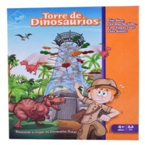 Juego de equilibrio. Torre de dinosaurios. +4