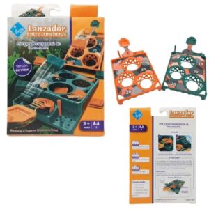 Juego-D Lanzador entre trichera.Version viaje. Pon a prueba tu destreza y punteria. +3