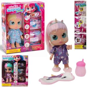 Muñeca Diver surprise pijama. Con 3 accesorios sorpresa
