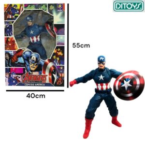 Muñeco 50 cm Capitan America