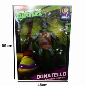 Tortugas Ninjas- Donatello 60cm con accesorios