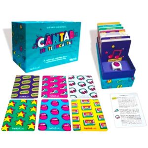 Juego mimica Canta Si Te Encanta. Juego para cantar , tararear, actuar y  bailar.