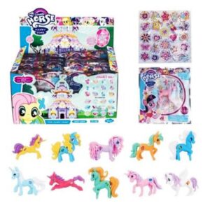 Unicornio 4cm con stickers 8051