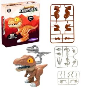 Dino para armar Tiranosaurus . Caja marron