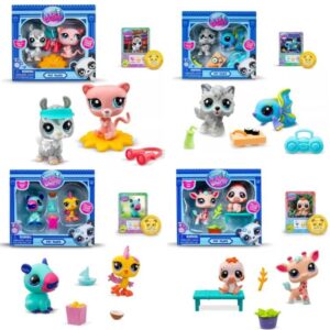 Littlest Pets Shop Lps Amiguitos mascotas x2. Con accesorios