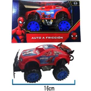 Camioneta a friccion spiderman