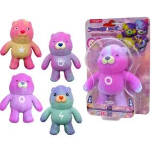 Stretch tie dye bears. Osos estirables coleccionales hasta 3 vecessu tamaño.