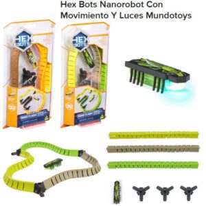 Pista Hex Bots . Con mini insecto que se desplaza con luz .